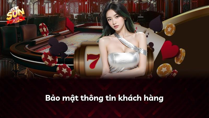 Bảo mật thông tin khách hàng