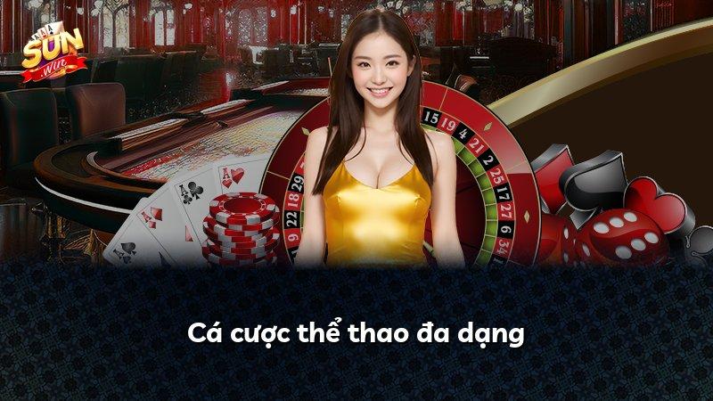 Cá cược thể thao đa dạng