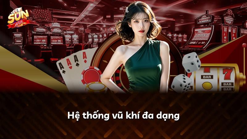 Hệ thống vũ khí đa dạng