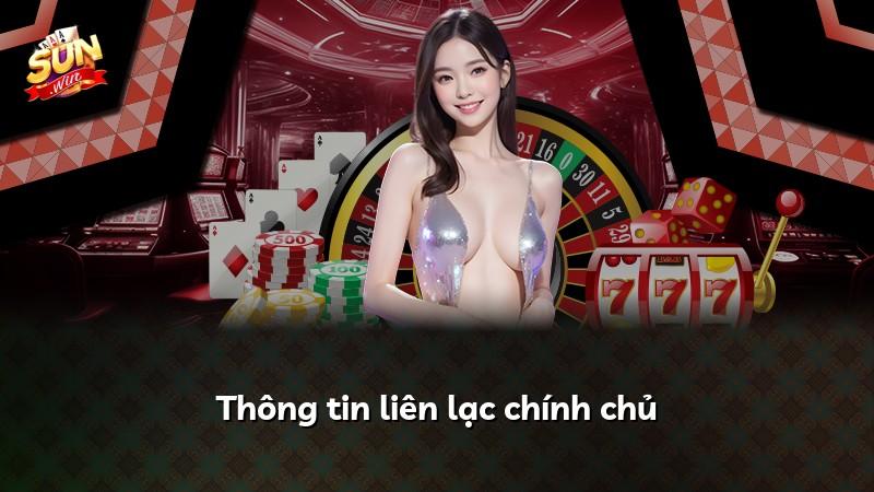 Thông tin liên lạc chính chủ